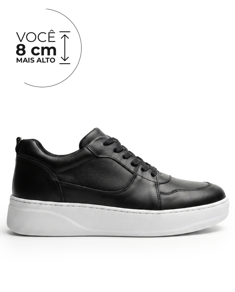 Tênis Casual Masculino Alto Calçados Saturno