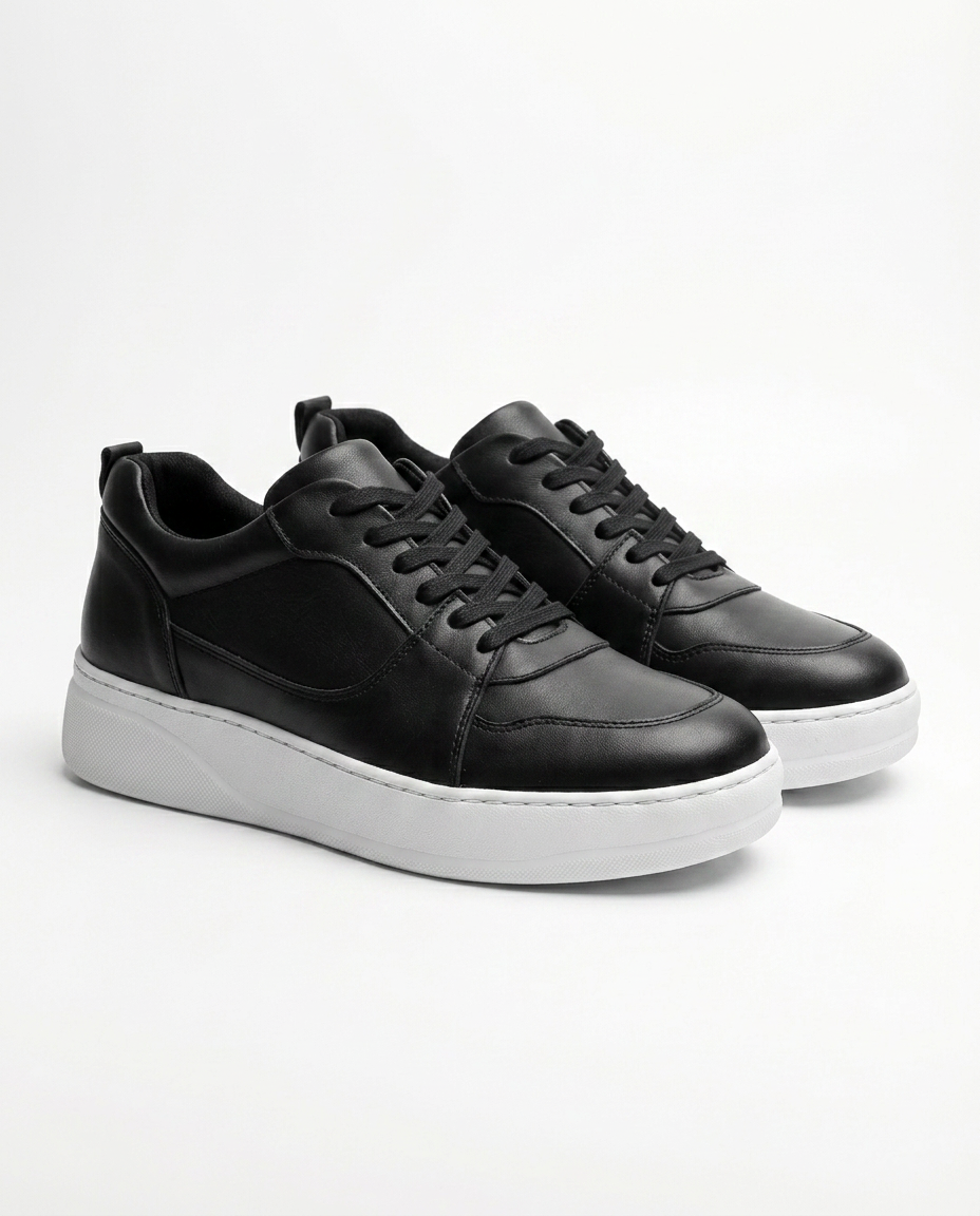 Tênis Casual Masculino Alto Calçados Saturno
