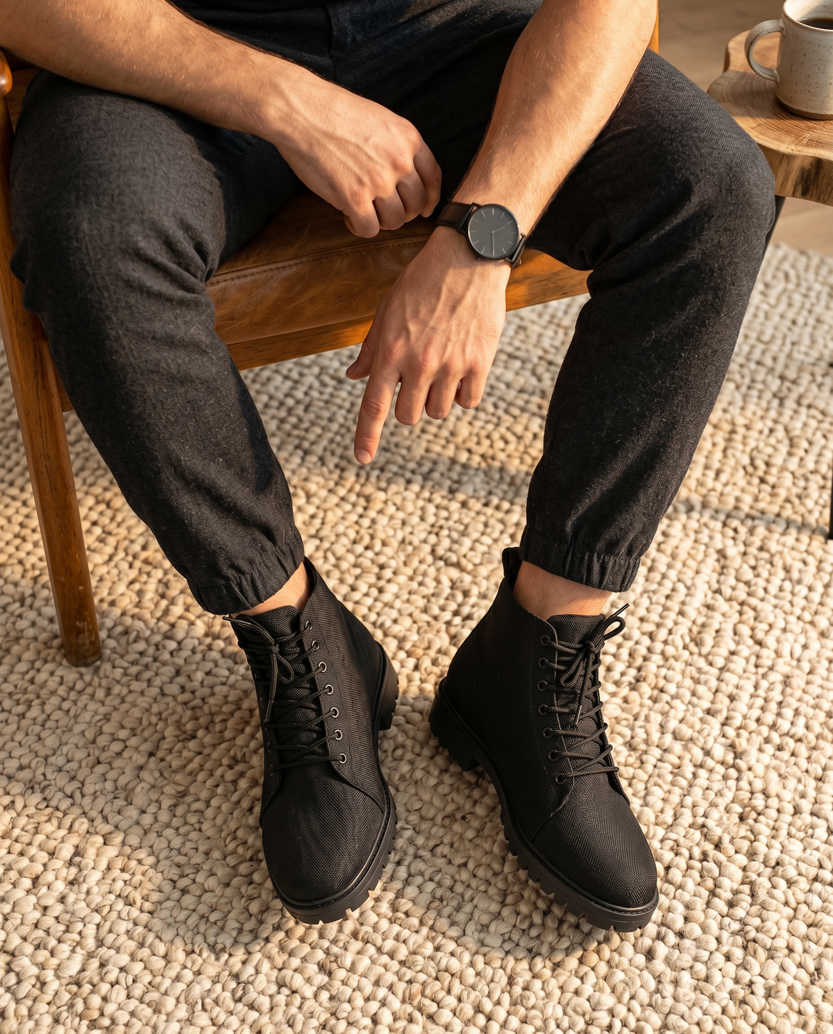 Bota Masculina Alto Calçados Madrid